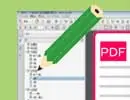 PDFのしおり記入のイラスト